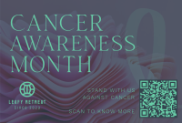 Cancer Awareness Month Pinterest Cover Image Preview