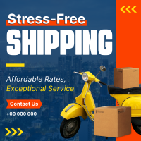 Stress Free Delivery Instagram Post