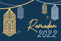 Intricate Ramadan Lamps Pinterest Cover Image Preview