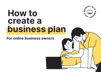 How to Create a Business Plan Postcard