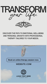 Modern Therapy Consultation Instagram Reel Image Preview