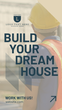 Dream House Construction Facebook Story