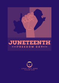 Juneteenth Freedom Celebration Poster