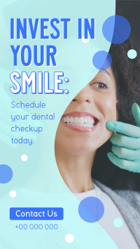 Dental Health Checkup TikTok Video