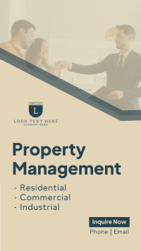 Property Manager Instagram Story example 2
