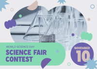 World Science Day Fair Postcard