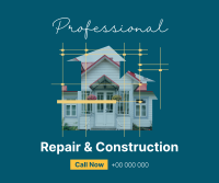 Repair and Construction Facebook Post