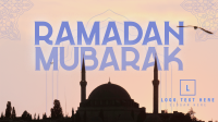 Traditional Ramadan Greeting Animation