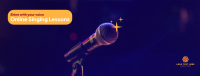 Online Singing Lessons Facebook Cover