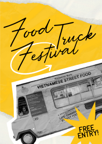 Food Truck Festival Poster