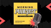 Morning Podcast Stream Animation
