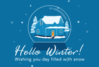 Snow Globe Pinterest Cover Image Preview