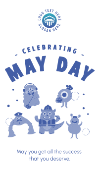 Celebrate May Day Facebook Story