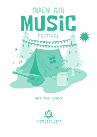 Camp Music Fest Poster