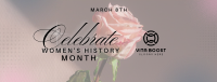 Women's History Video Facebook Cover Image Preview