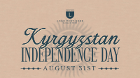 Kyrgyzstan Independence Day Animation