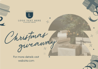 Christmas Giveaway Postcard