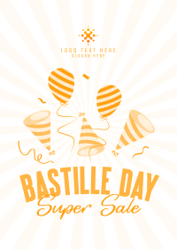 Celebrate Bastille Day Flyer