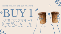 Buy 1 Take 1 Coffee Animation