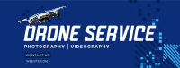 Drone Camera Service Facebook Cover