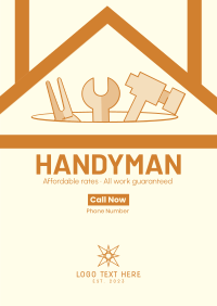 Handyman Repairs Poster