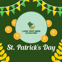 St. Patrick's Day Instagram Post Design
