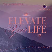 Elevating Life Instagram Post Design