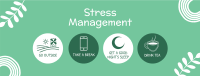 Stress Management Tips Facebook Cover