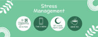 Stress Management Tips Facebook Cover Image Preview