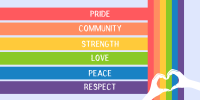 All About Pride Month Twitter Post