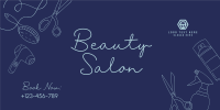 Beauty Salon Services Twitter Post