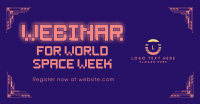 Space Week Webinars Facebook Ad