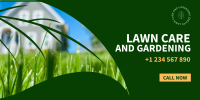 Lawn and Gardening Service Twitter Post