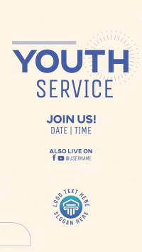 Youth Service Facebook Story