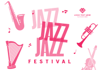 Jazz Festival Postcard