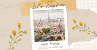 Explore City of Love Facebook Ad