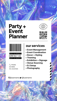 Fun Party Planner Instagram Story