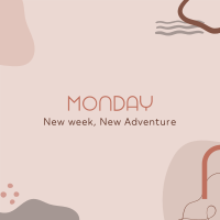 Monday Adventure Linkedin Post Design