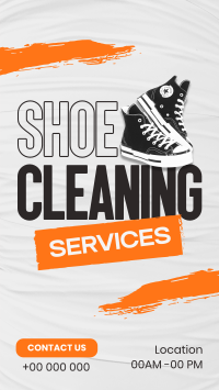 Shoe Cleaning Services Instagram Reel Design