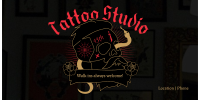 Skull Snake Tattoo Twitter Post