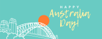 Sydney Harbour Bridge Facebook Cover Design