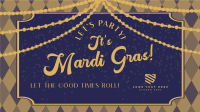 Mardi Gras Party Facebook Event Cover