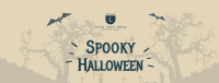 Spooky Halloween Facebook Cover Image Preview