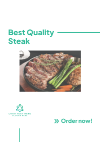 Steak Order Flyer