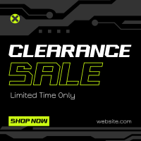 Techno Clearance Sale Instagram Post Design