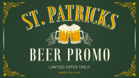 Paddy's Day Beer Promo Animation