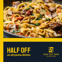 Delicious Pasta Sale Instagram Post