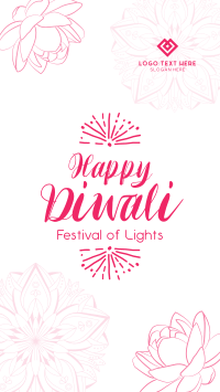 Lotus Diwali Greeting Instagram Story