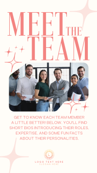 Modern Corporate Get to know Team Instagram Story