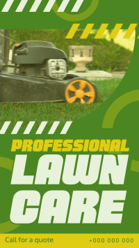 Trusted Lawn Care Instagram Reel Image Preview